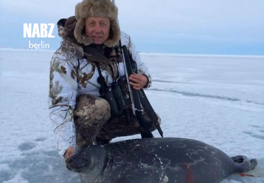 عکس فریدریش مرتس با فُک مرده در کانادا جعلی است